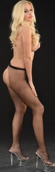 Колготы в сетку с вырезами Колготы в сетку с вырезами