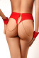 Бесшовные трусики-танга с цепочкой и наручниками Бесшовные трусики-танга с цепочкой и наручниками