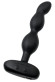 Черный анальный стимулятор с вибрацией и вращением Ridge - 17,2 см. Черный анальный стимулятор с вибрацией и вращением Ridge - 17,2 см.