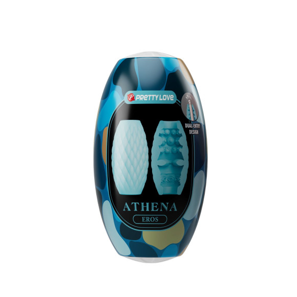 Голубой нереалистичный мастурбатор Athena Голубой нереалистичный мастурбатор Athena