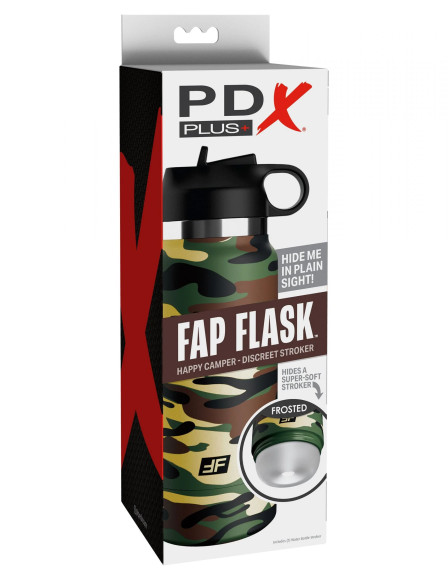 Мастурбатор в камуфляжной колбе Fap Flask Мастурбатор в камуфляжной колбе Fap Flask