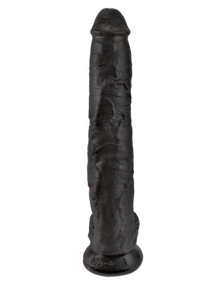Чёрный фаллоимитатор-гигант 14 Cock with Balls - 37,5 см. Чёрный фаллоимитатор-гигант 14 Cock with Balls - 37,5 см.