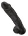 Чёрный фаллоимитатор-гигант 14 Cock with Balls - 37,5 см. Чёрный фаллоимитатор-гигант 14 Cock with Balls - 37,5 см.