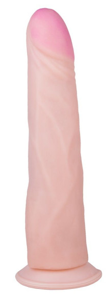 Фаллоимитатор-реалистик на подошве-присоске - 21,5 см. Фаллоимитатор-реалистик на подошве-присоске - 21,5 см.