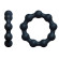 Темно-серое эрекционное кольцо Maximize Ring