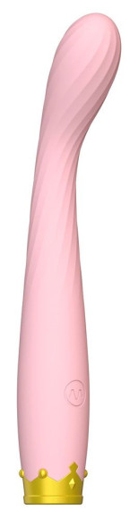 Розовый вибратор для точки G - 17,8 см. Розовый вибратор для точки G - 17,8 см.