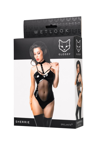 Боди Glossy Sherrie из wetlook-материала Боди Glossy Sherrie из wetlook-материала