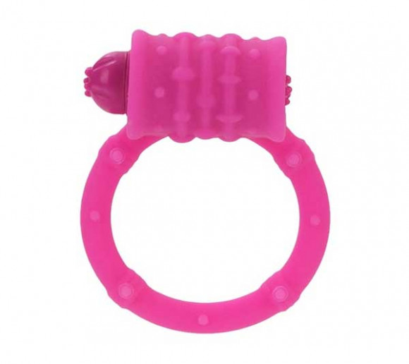Розовое эрекционное кольцо Posh Silicone Vibro Rings Розовое эрекционное кольцо Posh Silicone Vibro Rings