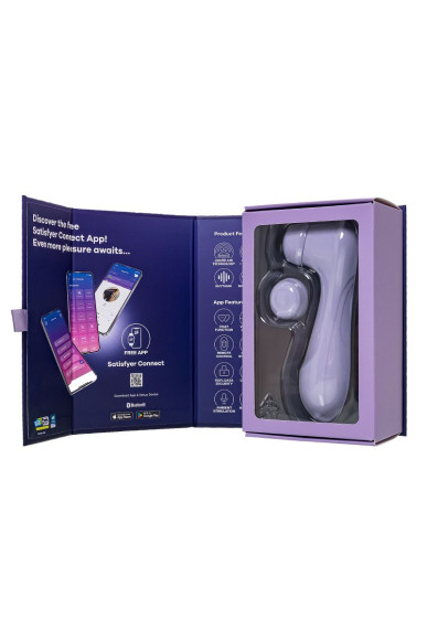 Сиреневый вакуумный стимулятор клитора Satisfyer Pro 2 Generation 3 с управлением через приложение Сиреневый вакуумный стимулятор клитора Satisfyer Pro 2 Generation 3 с управлением через приложение