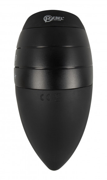 Черный мастурбатор с гибкими крылышками Черный мастурбатор с гибкими крылышками