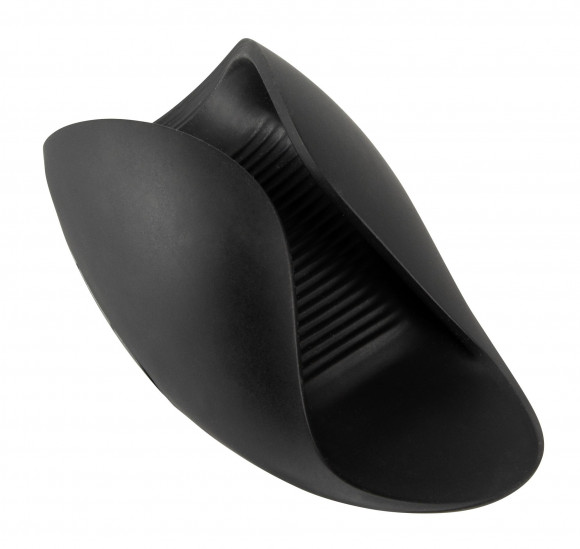 Черный мастурбатор с гибкими крылышками Черный мастурбатор с гибкими крылышками