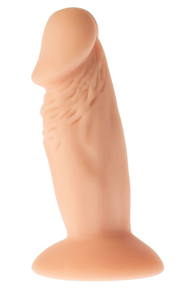 Телесный фаллоимитатор Tiny Tom - 11,5 см. Телесный фаллоимитатор Tiny Tom - 11,5 см.