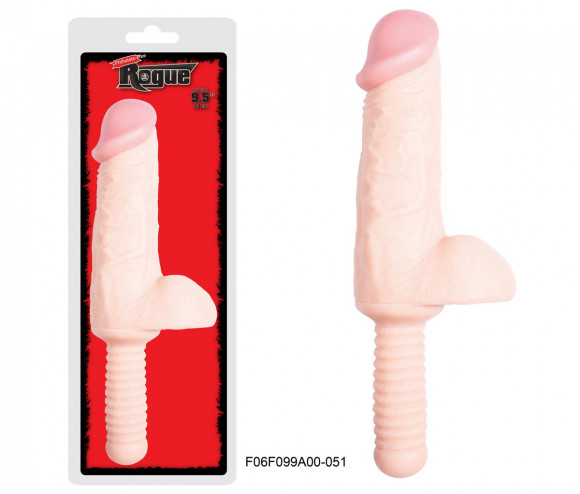 Фаллоимитатор с ручкой Rogue - 36 см. Фаллоимитатор с ручкой Rogue - 36 см.