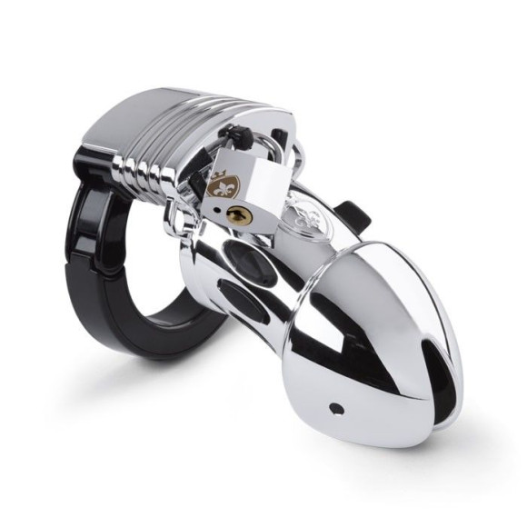 Мужской пояс верности Pubic Enemy No1 Silver Edition Мужской пояс верности Pubic Enemy No1 Silver Edition