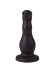 Чёрный анальный стимулятор для массажа простаты - 13,5 см. Чёрный анальный стимулятор для массажа простаты - 13,5 см.