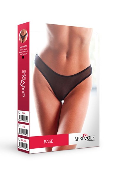 Полупрозрачные трусики-стринги из сетки Полупрозрачные трусики-стринги из сетки