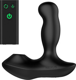 Черный вибратор-ротатор для стимуляции простаты Nexus Revo Air Черный вибратор-ротатор для стимуляции простаты Nexus Revo Air