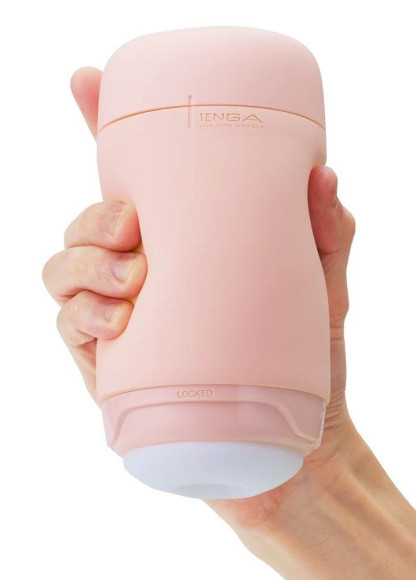 Розовый мастурбатор Tenga Puffy Розовый мастурбатор Tenga Puffy