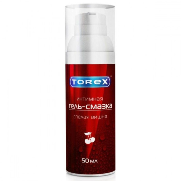Гель-смазка на водной основе Torex Спелая вишня - 50 мл. Гель-смазка на водной основе Torex Спелая вишня - 50 мл.