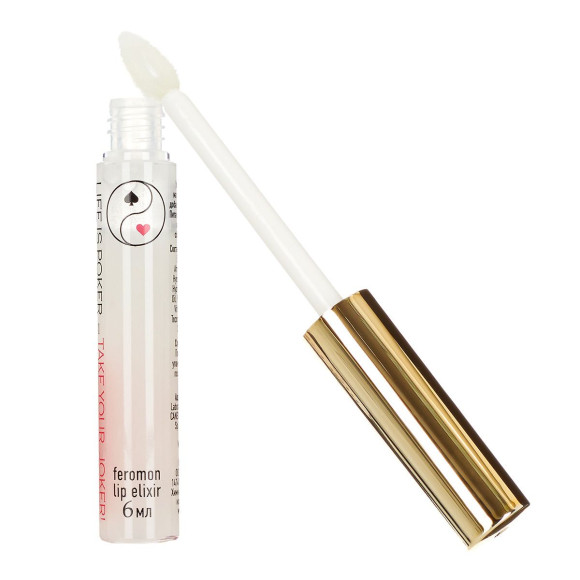 Прозрачный эликсир для губ с феромонами Joker - 6 мл. Прозрачный эликсир для губ с феромонами Joker - 6 мл.