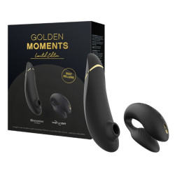 Набор для пар Golden Moments: Womanizer Premium 2 и We-Vibe Chorus Набор для пар Golden Moments: Womanizer Premium 2 и We-Vibe Chorus