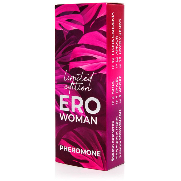 Ароматизирующая композиция с феромонами Erowoman №2 Limited Edition - 10 мл. Ароматизирующая композиция с феромонами Erowoman №2 Limited Edition - 10 мл.