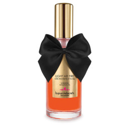 Разогревающее массажное масло LIGHT MY FIRE с ароматом клубники и меда - 100 мл. Разогревающее массажное масло LIGHT MY FIRE с ароматом клубники и меда - 100 мл.