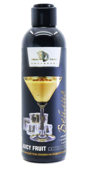Интимный гель на водной основе JUICY FRUIT с ароматом бейлис - 200 мл. Интимный гель на водной основе JUICY FRUIT с ароматом бейлис - 200 мл.