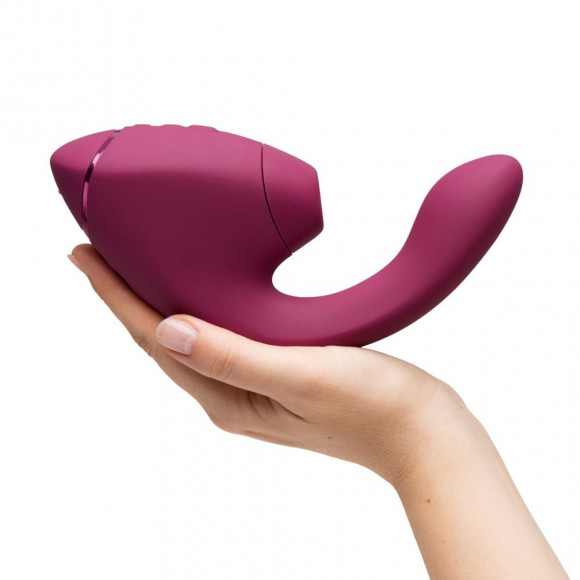 Малиновый двойной стимулятор Womanizer Next Duo Малиновый двойной стимулятор Womanizer Next Duo