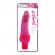 Розовый вибратор VIBRATOR JAMMY JELLY SHARP GLITTER - 22,5 см.