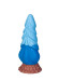 Голубой фаллоимитатор Японский дракон - 22 см. Голубой фаллоимитатор Японский дракон - 22 см.