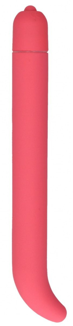 Розовый компактный вибростимулятор G-Spot Vibrator - 16 см. Розовый компактный вибростимулятор G-Spot Vibrator - 16 см.