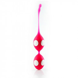 Стильные розовые вагинальные шарики Love Balls