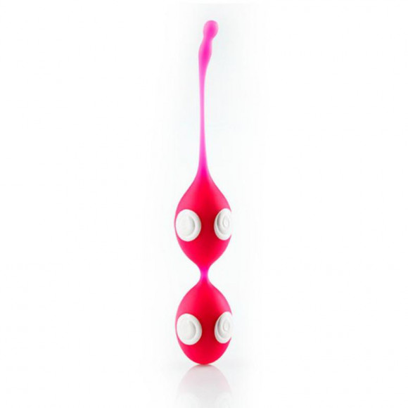 Стильные розовые вагинальные шарики Love Balls