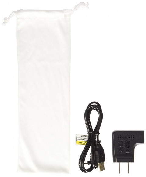 Чёрный жезловый вибромассажер Halo Wireless Multi-speed