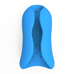 Голубой мастурбатор открытого типа Utopia Beads