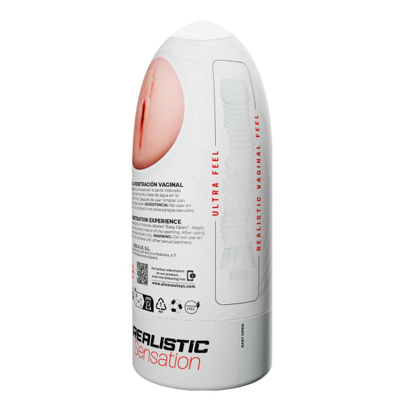 Телесный мастурбатор-вагина Flex Vaginal Experience Телесный мастурбатор-вагина Flex Vaginal Experience