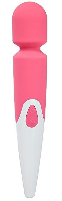 Розовый жезловый вибромассажер Halo Wireless Multi-speed