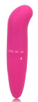 Розовый мини-вибратор точки G M-Mello - 12 см. Розовый мини-вибратор точки G M-Mello - 12 см.
