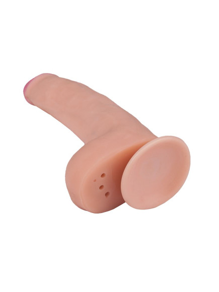 Фаллоимитатор с мошонкой на присоске F LINE - 22 см. Фаллоимитатор с мошонкой на присоске F LINE - 22 см.