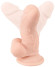 Телесный реалистичный фаллоимитатор на присоске - 17 см. Телесный реалистичный фаллоимитатор на присоске - 17 см.