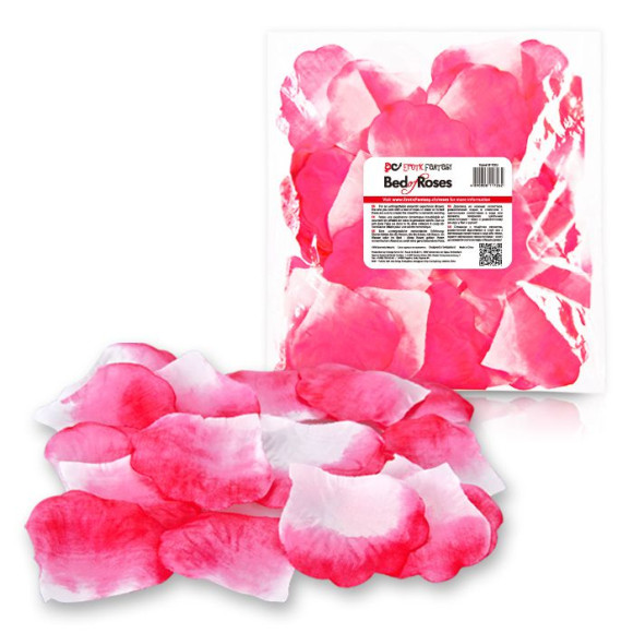 Бело-розовые лепестки роз Bed of Roses Бело-розовые лепестки роз Bed of Roses