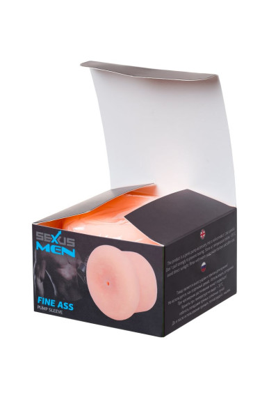Телесная насадка-анус на помпу FINE ASS Телесная насадка-анус на помпу FINE ASS