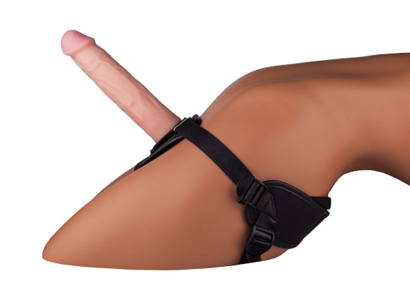 Страпон Харнесс в подарочной упаковке - 21 см. Страпон Харнесс в подарочной упаковке - 21 см.