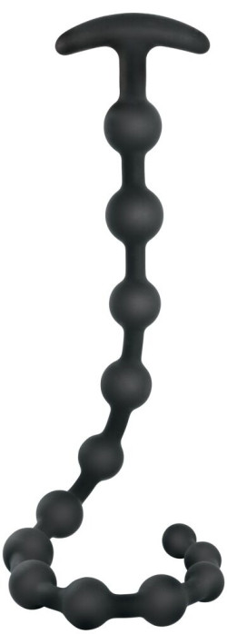 Черные анальные бусы Anal beads - 50 см. Черные анальные бусы Anal beads - 50 см.