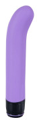 Фиолетовый вибратор G-точки Smile Genius - 20 см. Фиолетовый вибратор G-точки Smile Genius - 20 см.