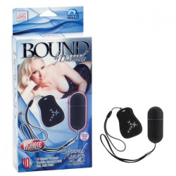 Чёрное виброяйцо на радиоуправлении BOUND BY DIAMONDS