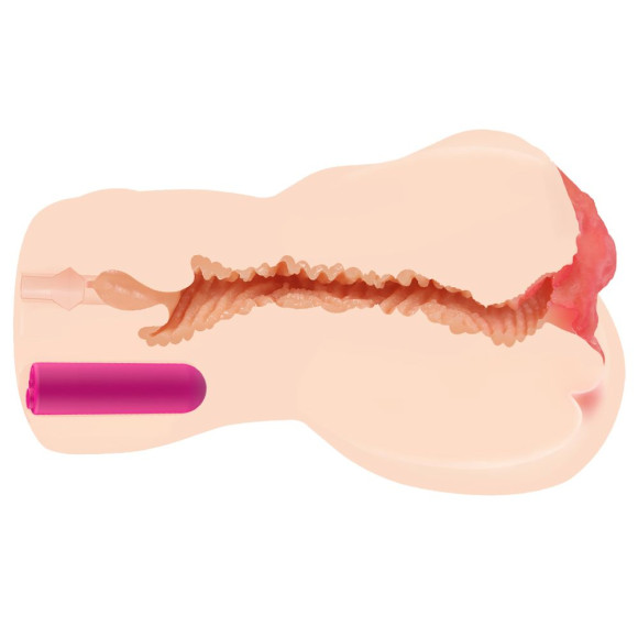 Мастурбатор-вагина с вибрацией Jenny Onahole edition 005