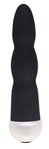 Черный вибратор Fashion Succubi Wavy Wand - 14,5 см. Черный вибратор Fashion Succubi Wavy Wand - 14,5 см.