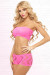 Игривый комплект SIDE GAME SEAMLESS BANDEAU SET
